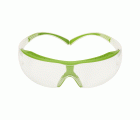 3M™ SecureFit™ 400X Gafas de seguridad, montura verde/incolora, recubrimiento antiempañante/antirrayaduras Scotchgard™ (K y N), lente incolora, SF401XSGAF-GRN-EU, 20/caja