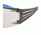 3M™ SecureFit™ 400X Gafas de seguridad, montura azul/gris, recubrimiento antiempañante/antirrayaduras Scotchgard™ (K y N), lente gris claro para interior/exterior, SF407XSGAF-BLU-EU, 20/caja