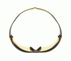 3M™ SecureFit™ 400X Gafas de seguridad, montura amarillo/negro, recubrimiento antiempañante/antirrayaduras Scotchgard™ (K y N), lente ámbar, SF403XSGAF-YEL-EU, 20/caja