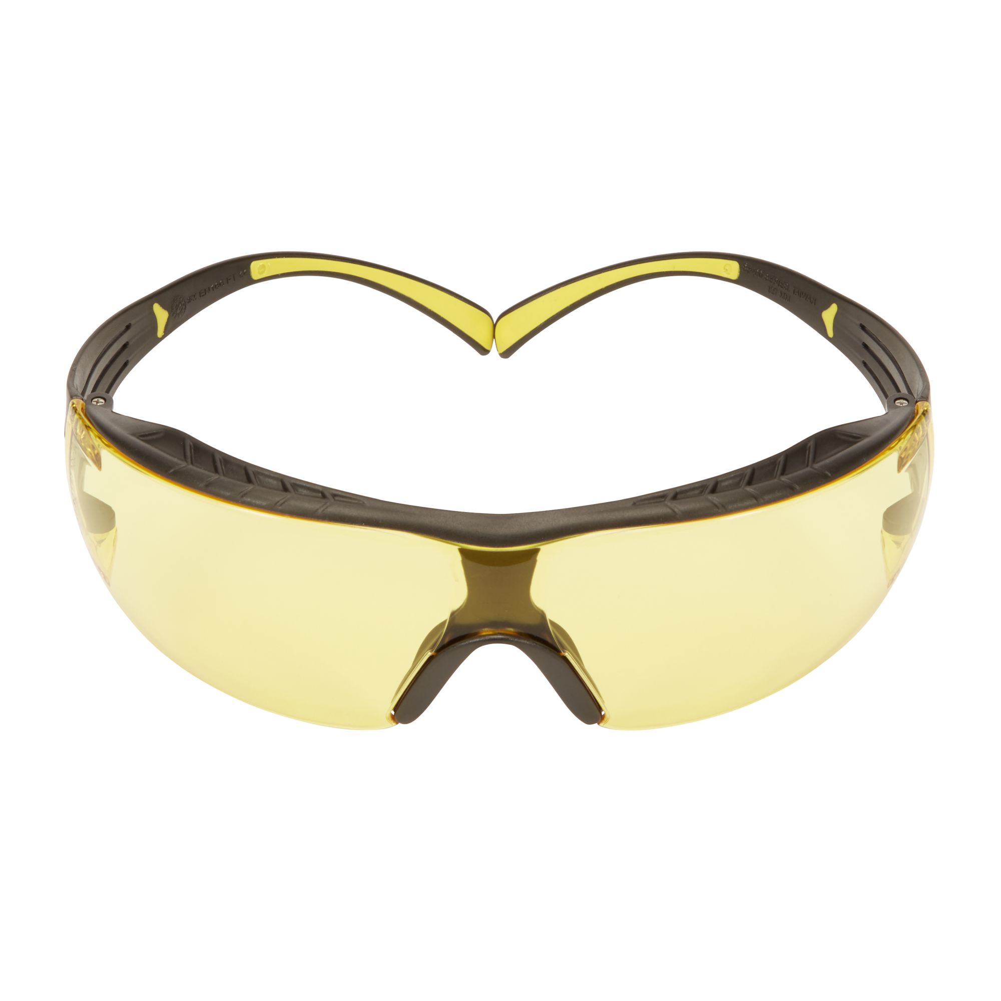3M™ SecureFit™ 400X Gafas de seguridad, montura amarillo/negro, recubrimiento antiempañante/antirrayaduras Scotchgard™ (K y N), lente ámbar, SF403XSGAF-YEL-EU, 20/caja