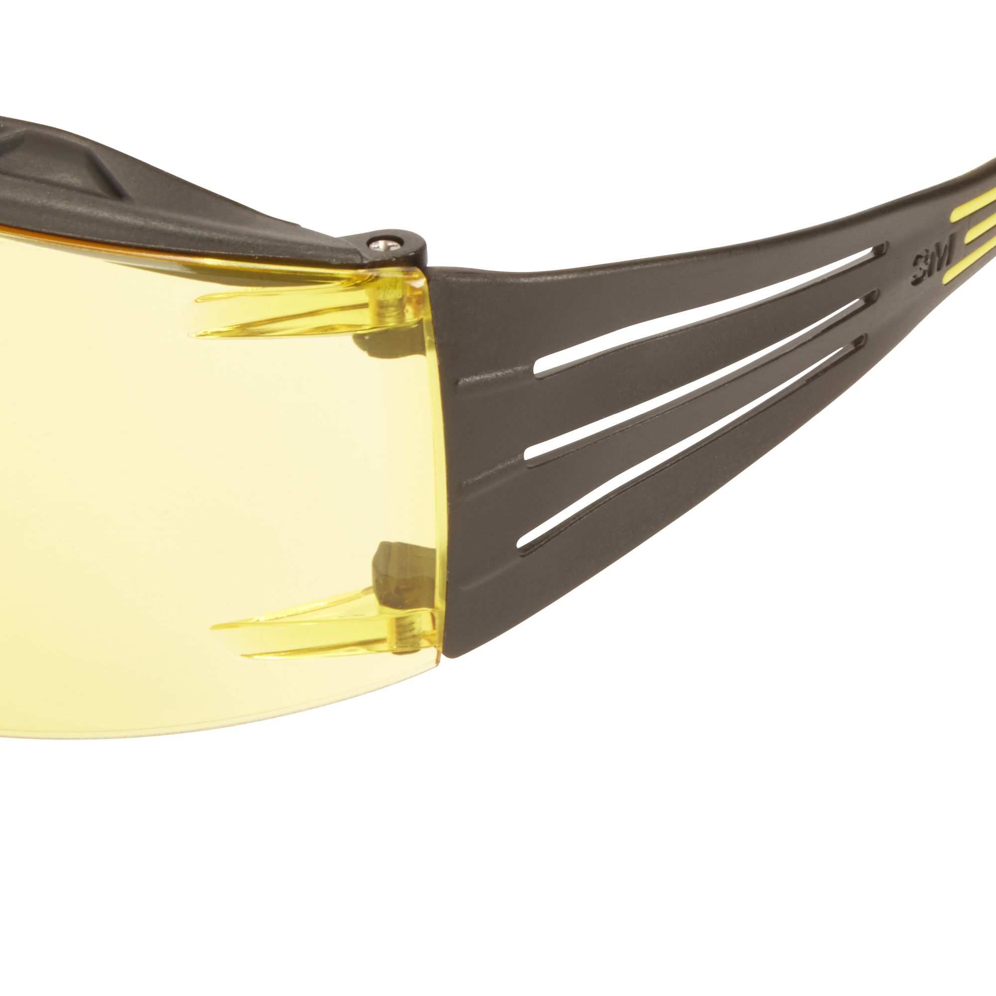 3M™ SecureFit™ 400X Gafas de seguridad, montura amarillo/negro, recubrimiento antiempañante/antirrayaduras Scotchgard™ (K y N), lente ámbar, SF403XSGAF-YEL-EU, 20/caja