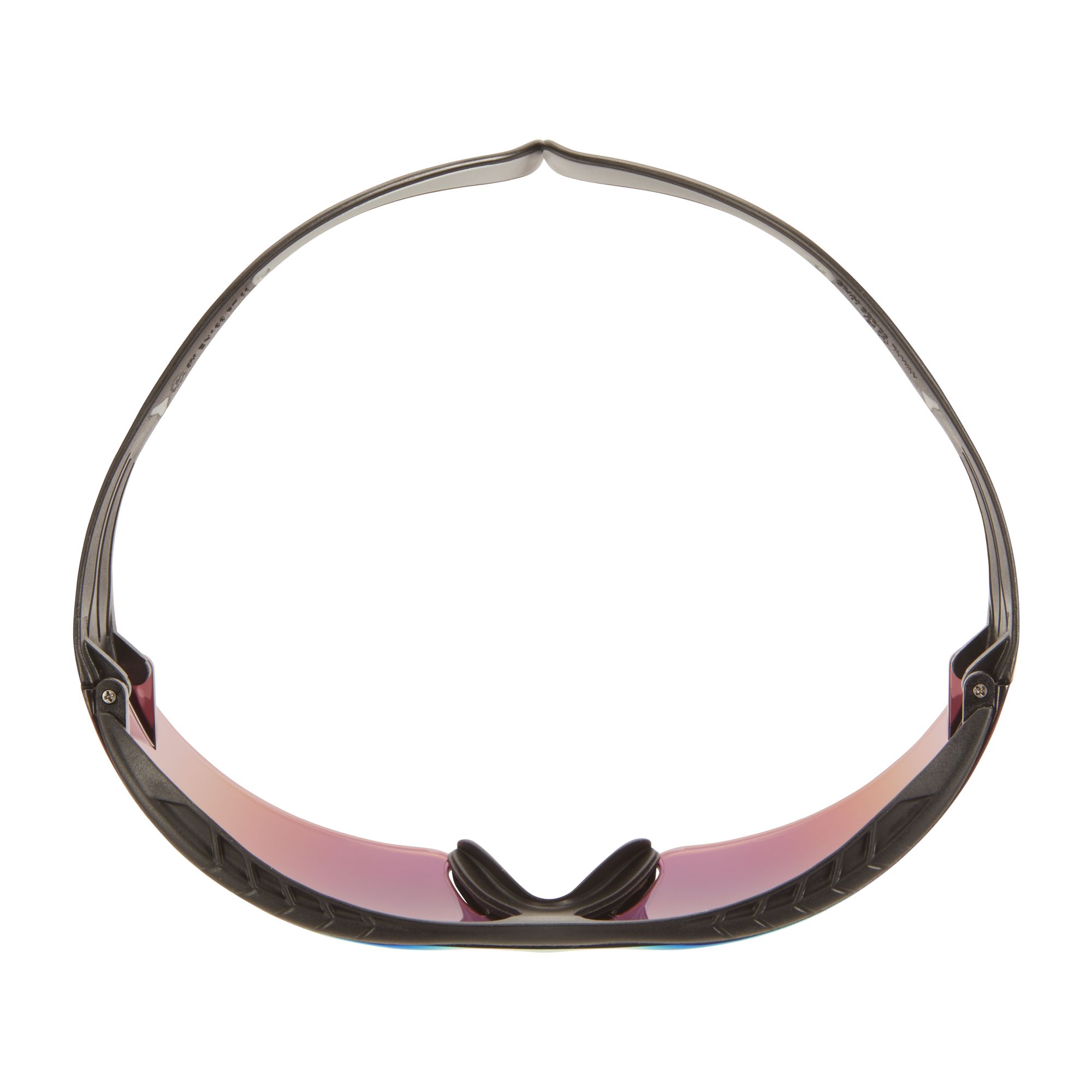 3M™ SecureFit™ 400X Gafas de seguridad, montura negro/negro, antirrayaduras, lente de espejo naranja, SF416XAS-BLK-EU, 20/caja