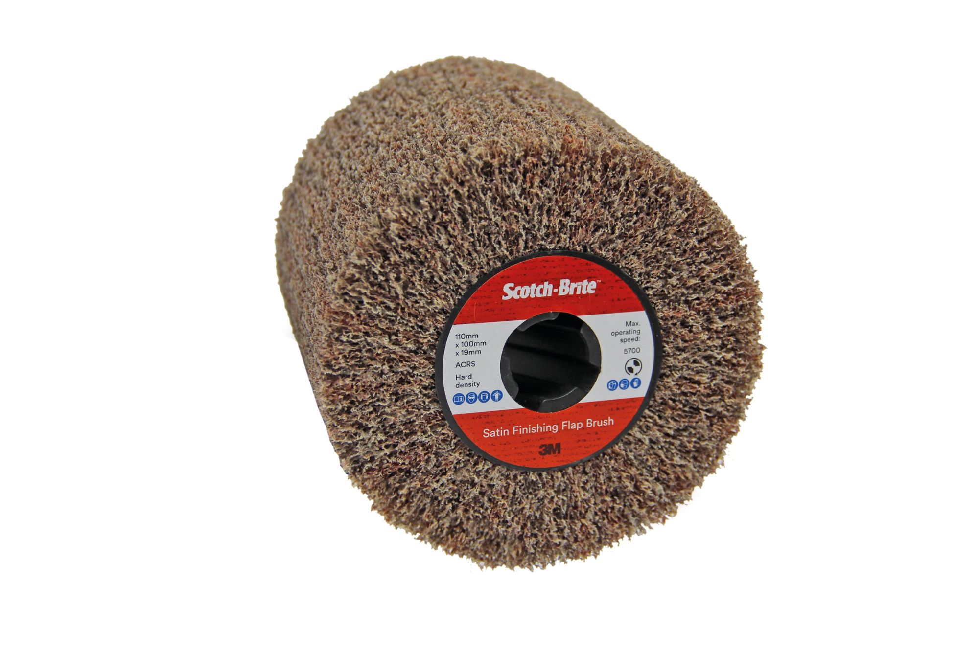 3M™ Scotch-Brite™ Cepillo de láminas SF-FB, 110 mm x 100 mm x 19 mm, A Basto HD