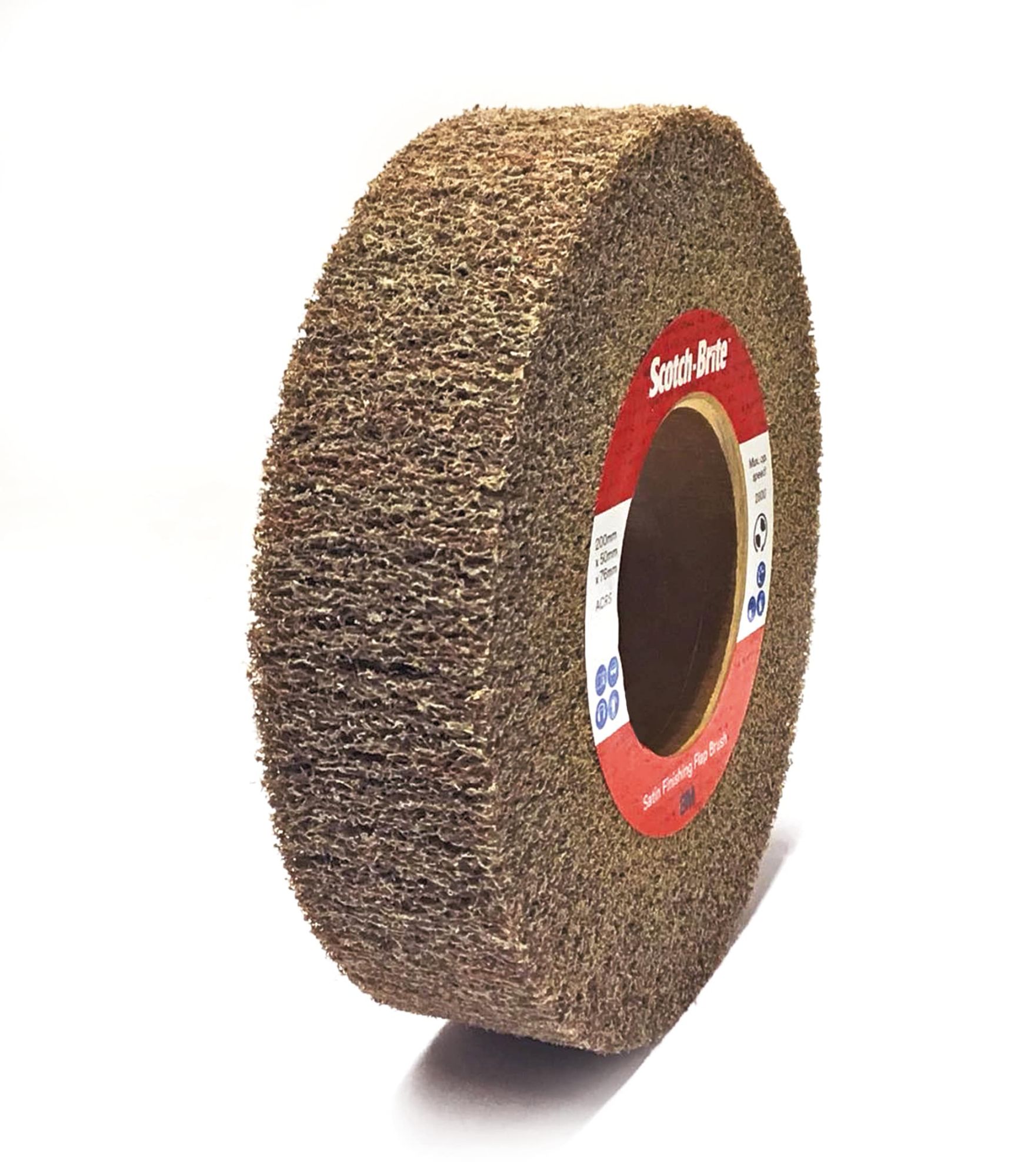 3M™ Scotch-Brite™ Cepillo de láminas SF-FB, 110 mm x 100 mm x 19 mm, A Basto HD