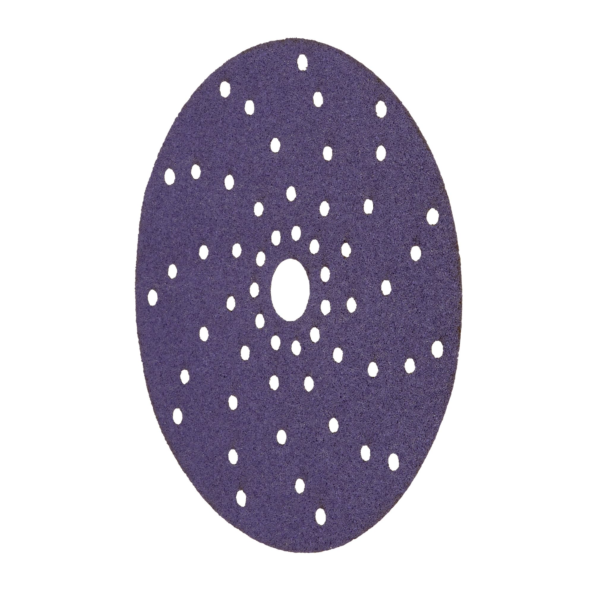 3M™ Cubitron™ II Hookit™ Disco abrasivo 737U, 150 mm, multiagujeros, 80+, 51369