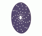 3M™ Cubitron™ II Hookit™ Disco abrasivo 737U, 150 mm, multiagujeros, 80+, 51369