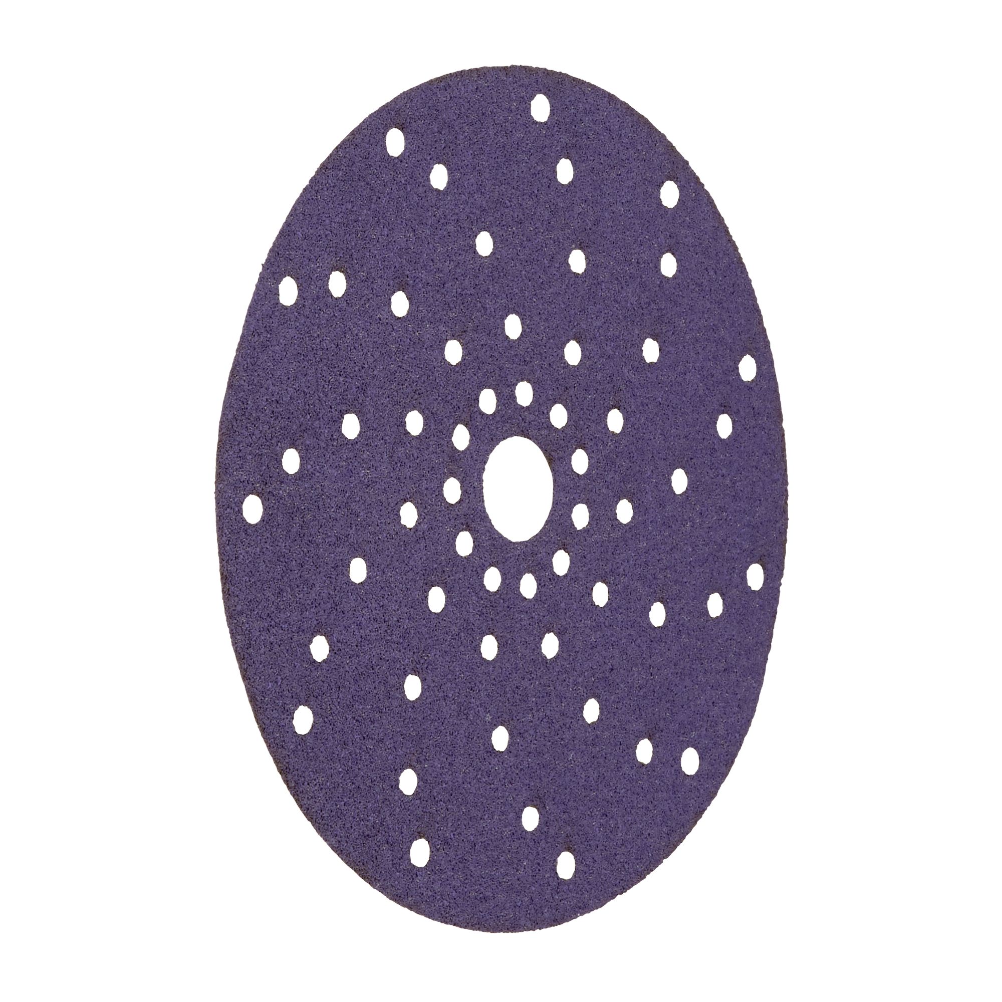 3M™ Cubitron™ II Hookit™ Disco abrasivo 737U, 150 mm, multiagujeros, 80+, 51369