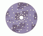 3M™ Cubitron™ II Hookit™ Disco abrasivo 737U, 150 mm, multiagujeros, 80+, 51369