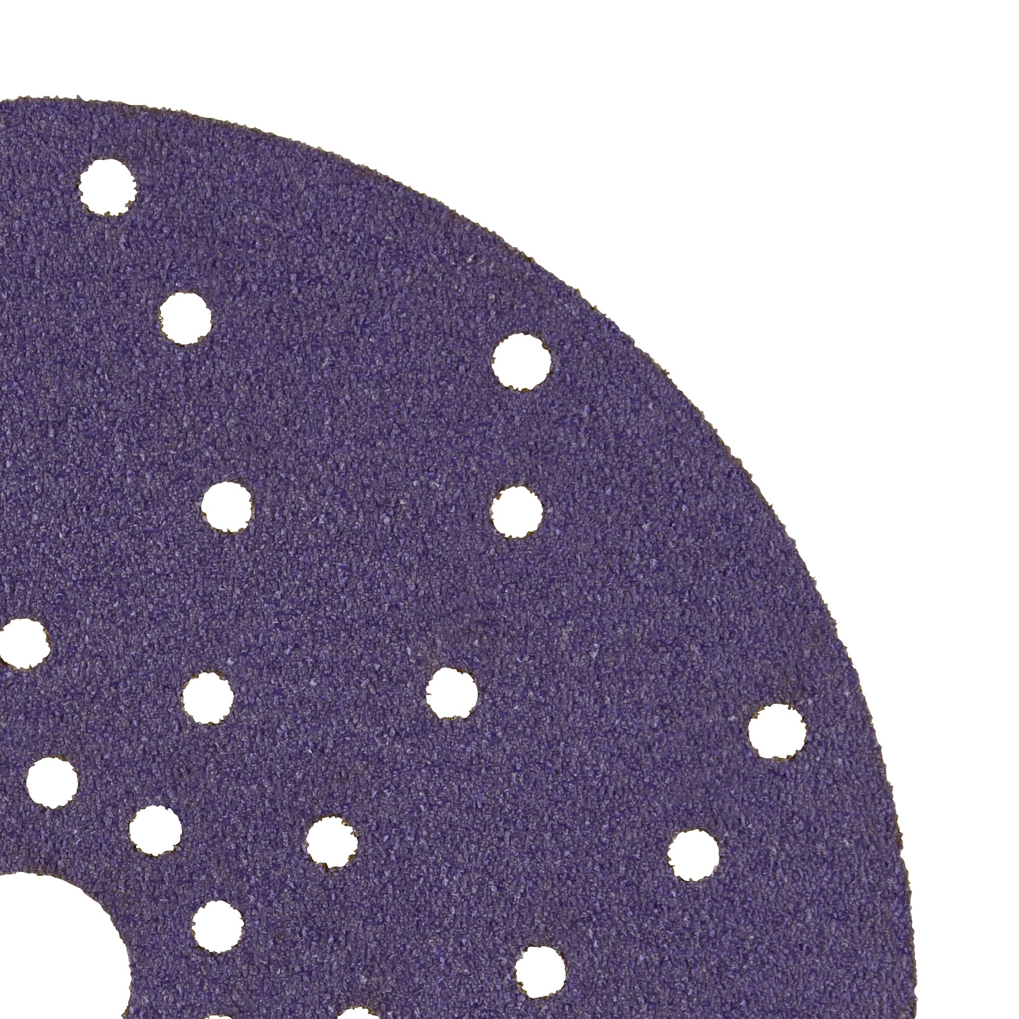 3M™ Cubitron™ II Hookit™ Disco abrasivo 737U, 150 mm, multiagujeros, 80+, 51369