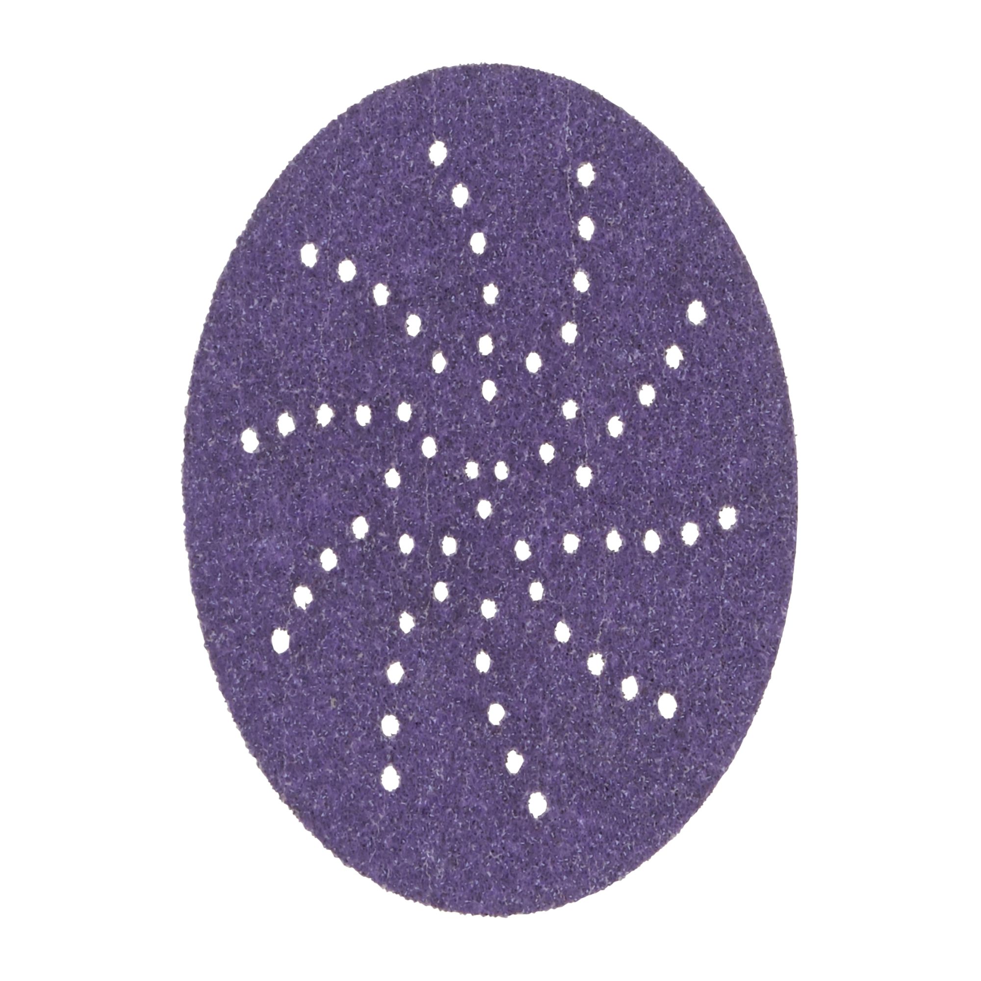 3M™ Cubitron™ II Hookit™ Disco abrasivo 737U, 75 mm, multiagujeros, 80+, 51626