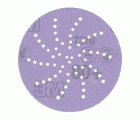 3M™ Cubitron™ II Hookit™ Disco abrasivo 737U, 75 mm, multiagujeros, 80+, 51626