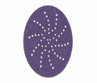 3M™ Cubitron™ II Hookit™ Disco abrasivo 737U, 75 mm, multiagujeros, 80+, 51626