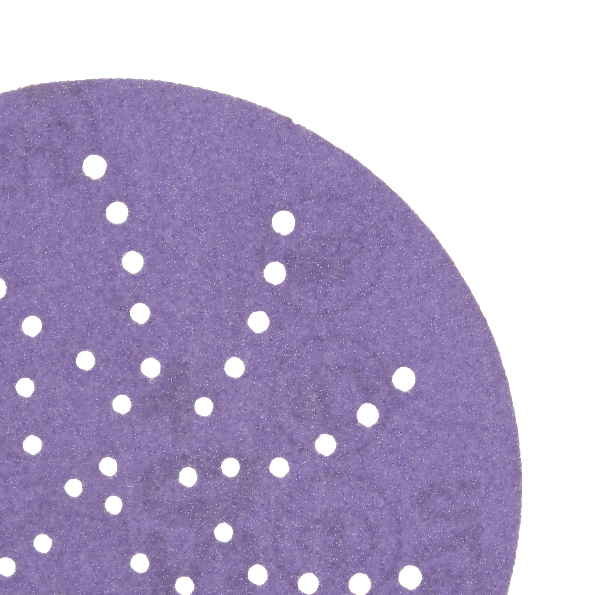 3M™ Cubitron™ II Discos Hookit™  737U, 90 mm, Multiagujeros, 120+, 51611