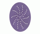 3M™ Cubitron™ II Hookit™ Disco abrasivo 737U, 75 mm, multiagujeros, 120+, 51627