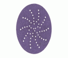 3M™ Cubitron™ II Hookit™ Disco abrasivo 737U, 75 mm, multiagujeros, 120+, 51627