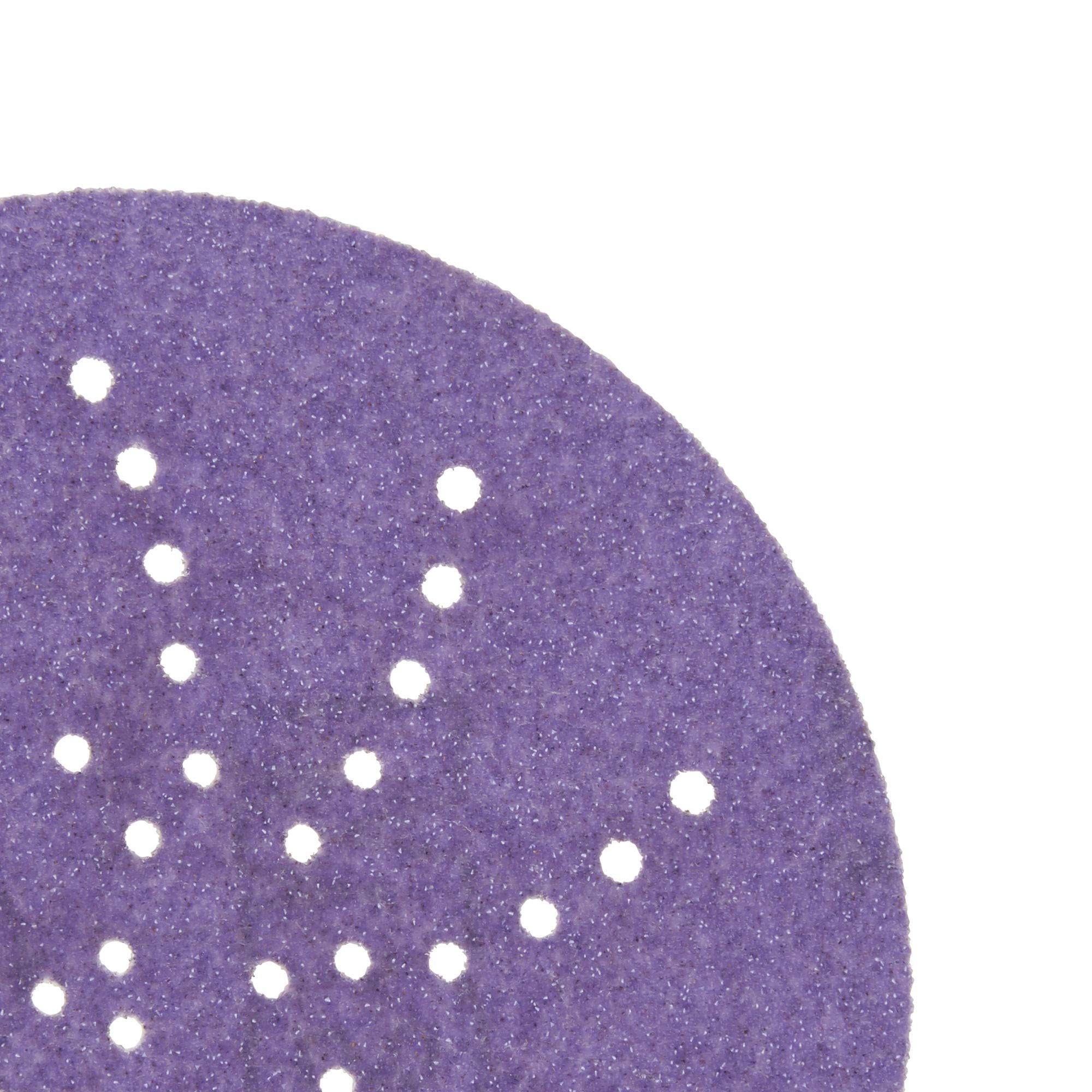 3M™ Cubitron™ II Hookit™ Disco abrasivo 737U, 75 mm, multiagujeros, 120+, 51627