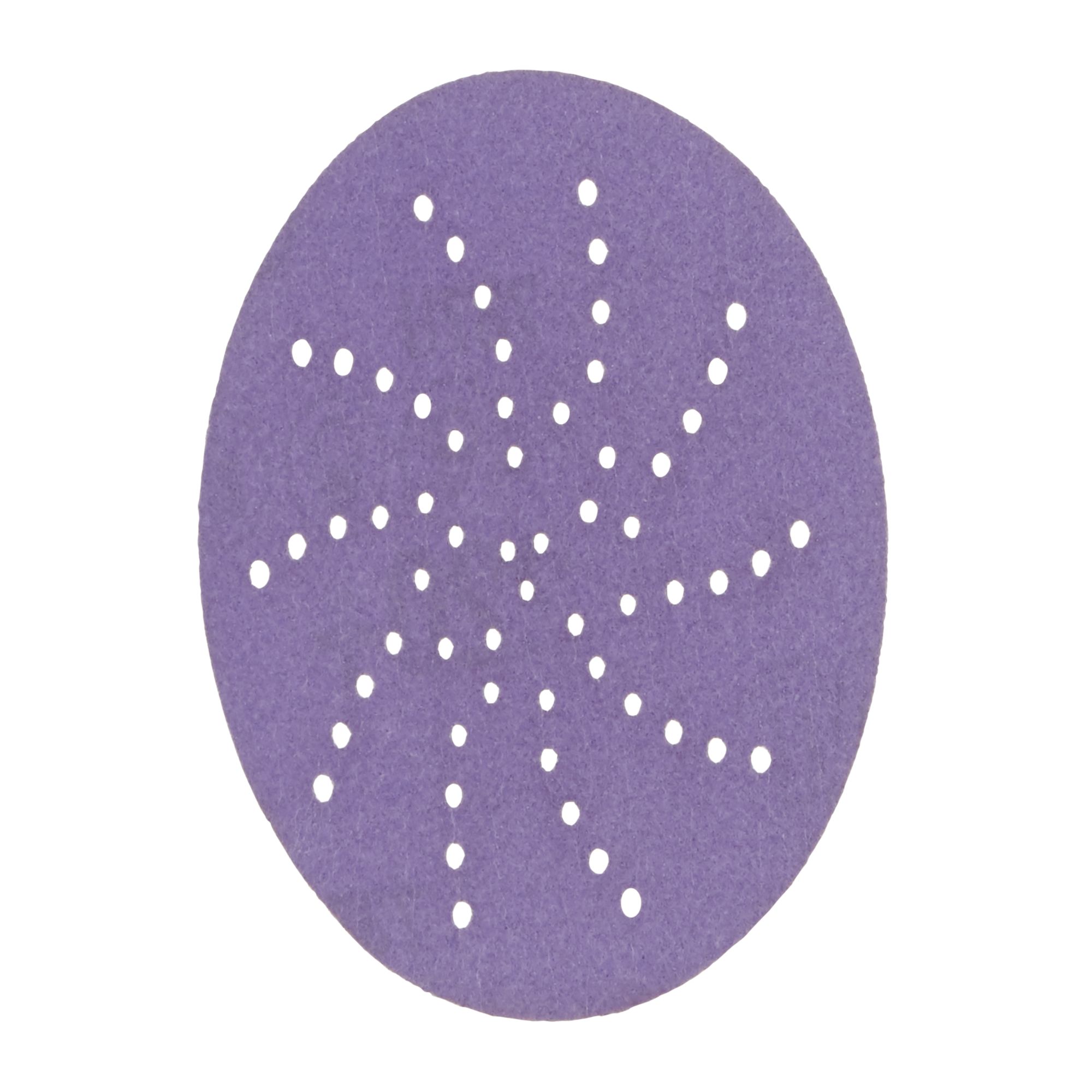 3M™ Cubitron™ II Hookit™ Disco abrasivo 737U, 75 mm, multiagujeros, 240+, 52026