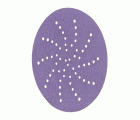 3M™ Cubitron™ II Hookit™ Disco abrasivo 737U, 75 mm, multiagujeros, 240+, 52026