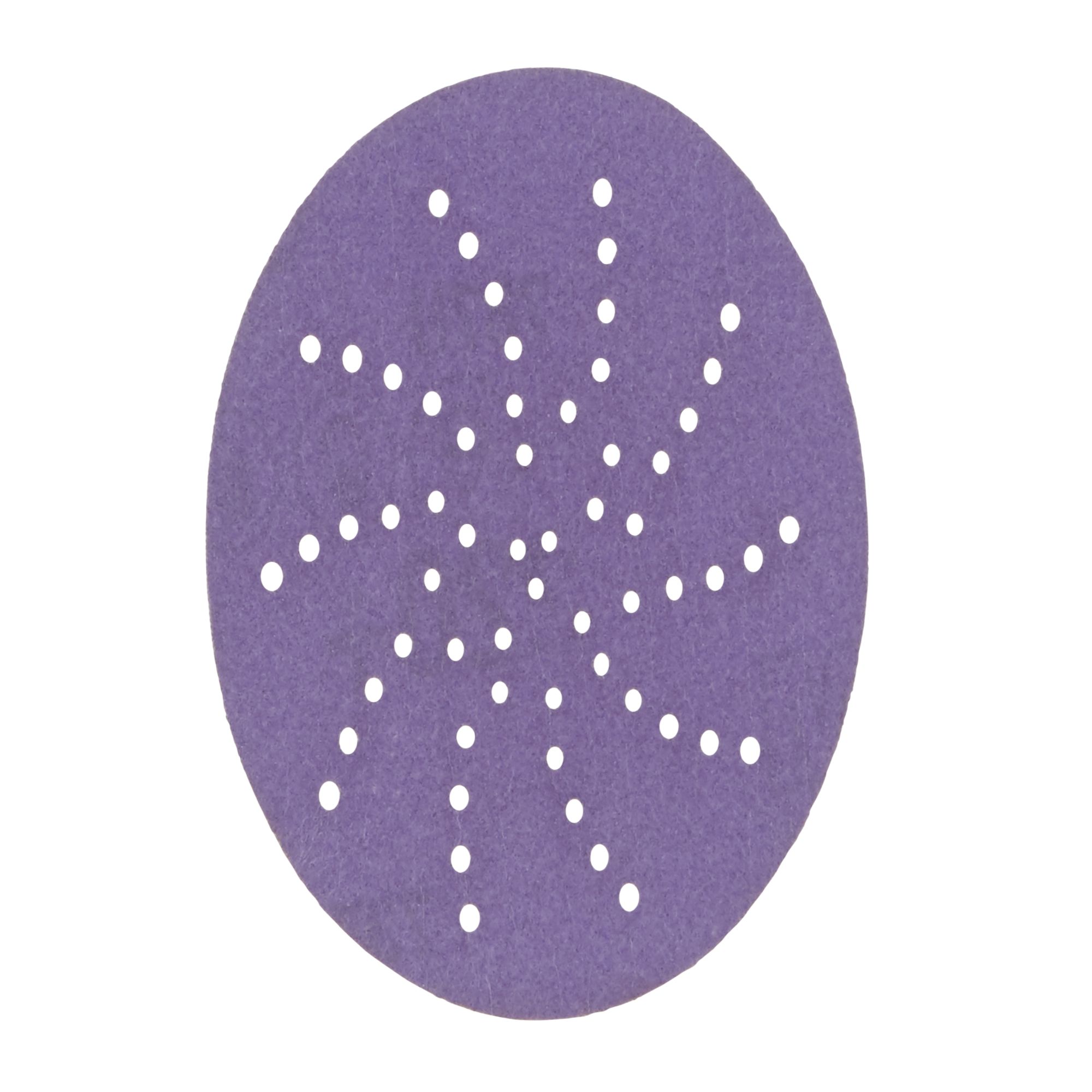 3M™ Cubitron™ II Hookit™ Disco abrasivo 737U, 75 mm, multiagujeros, 240+, 52026