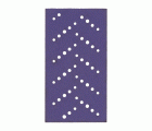 3M™ Cubitron™ II Hookit™ Tira abrasiva 737U, 70 mm x 127 mm, multiagujeros, 80+, 51386