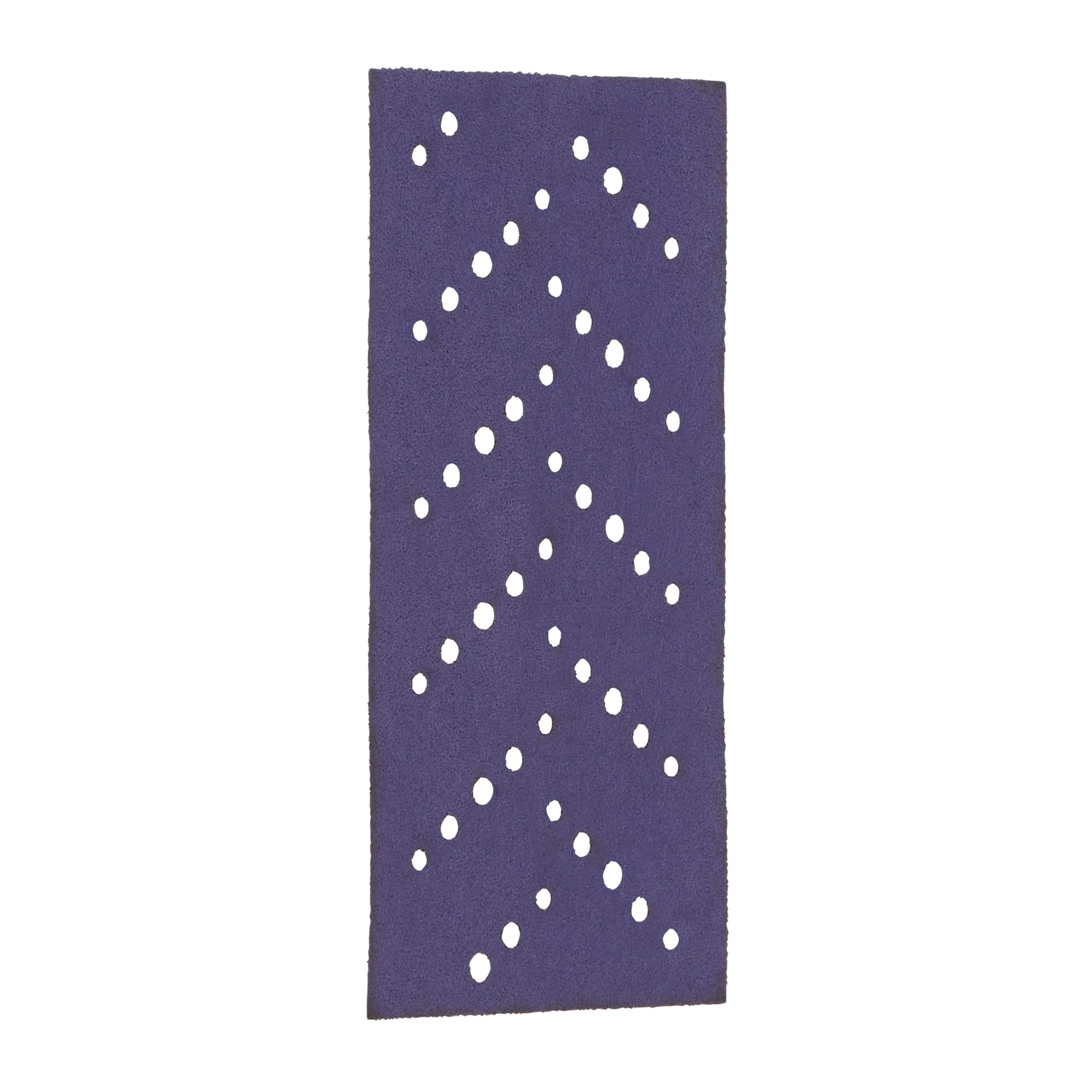 3M™ Cubitron™ II Hookit™ Tira abrasiva 737U, 70 mm x 127 mm, multiagujeros, 80+, 51386