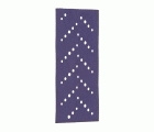 3M™ Cubitron™ II Hookit™ Tira abrasiva 737U, 70 mm x 127 mm, multiagujeros, 80+, 51386