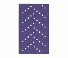 3M™ Cubitron™ II Hookit™ Tira abrasiva 737U, 80 mm x 133 mm, multiagujeros, 80+, 51588