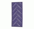 3M™ Cubitron™ II Hookit™ Tira abrasiva 737U, 80 mm x 133 mm, multiagujeros, 80+, 51588