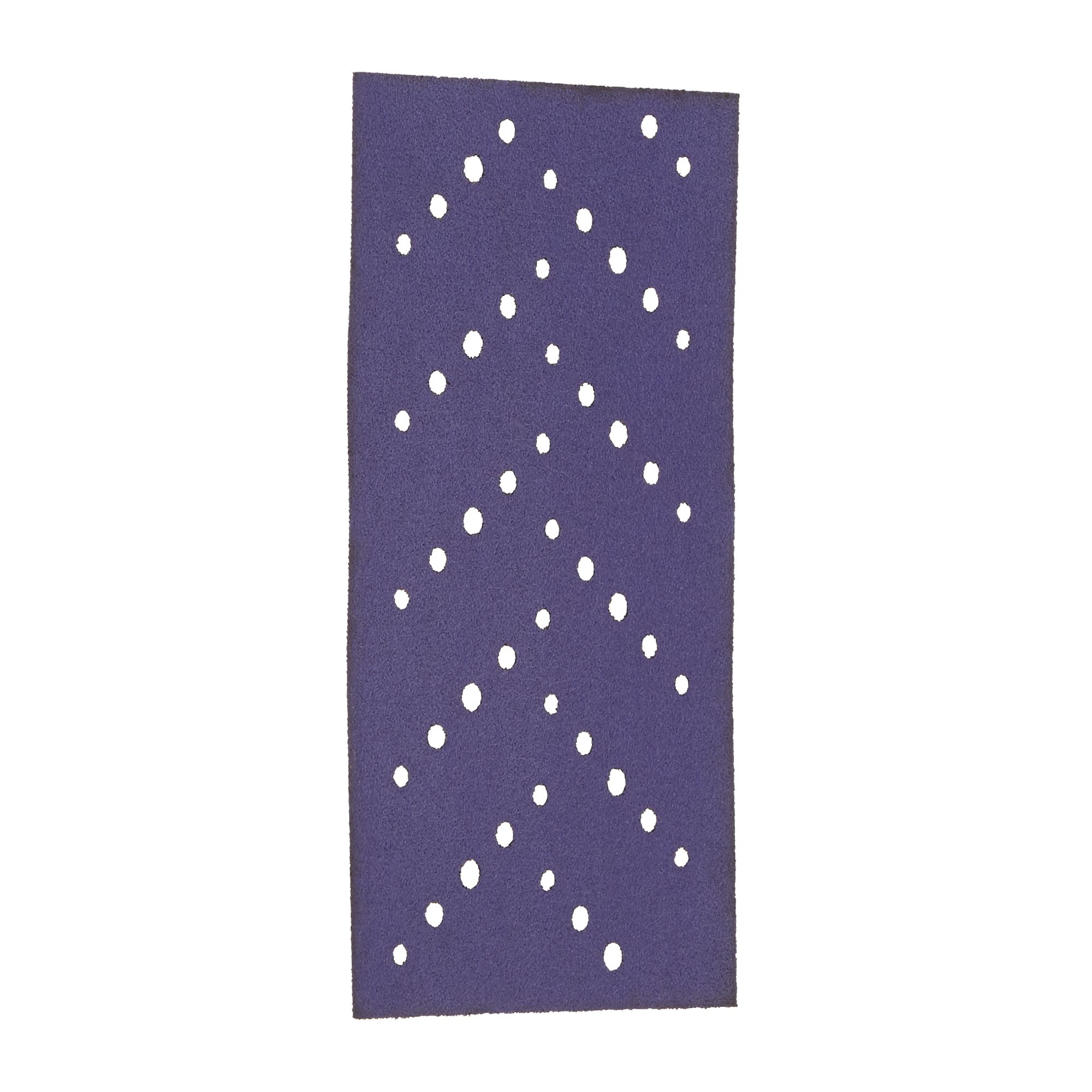 3M™ Cubitron™ II Hookit™ Tira abrasiva 737U, 80 mm x 133 mm, multiagujeros, 80+, 51588