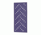 3M™ Cubitron™ II Hookit™ Tira abrasiva 737U, 80 mm x 133 mm, multiagujeros, 180+, 51591