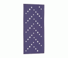3M™ Cubitron™ II Hookit™ Tira abrasiva 737U, 80 mm x 133 mm, multiagujeros, 180+, 51591
