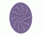 3M™ Cubitron™ II Hookit™ Disco abrasivo 737U, 90 mm, Multiagujeros, 220+, 51614
