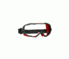 3M™ GoggleGear™ 6000 Gafas de seguridad, junta roja, recubrimiento antiempañante/antirrayaduras Scotchgard™ (K y N), lente incolora, GG6001SGAF-RED-EU, 10/caja