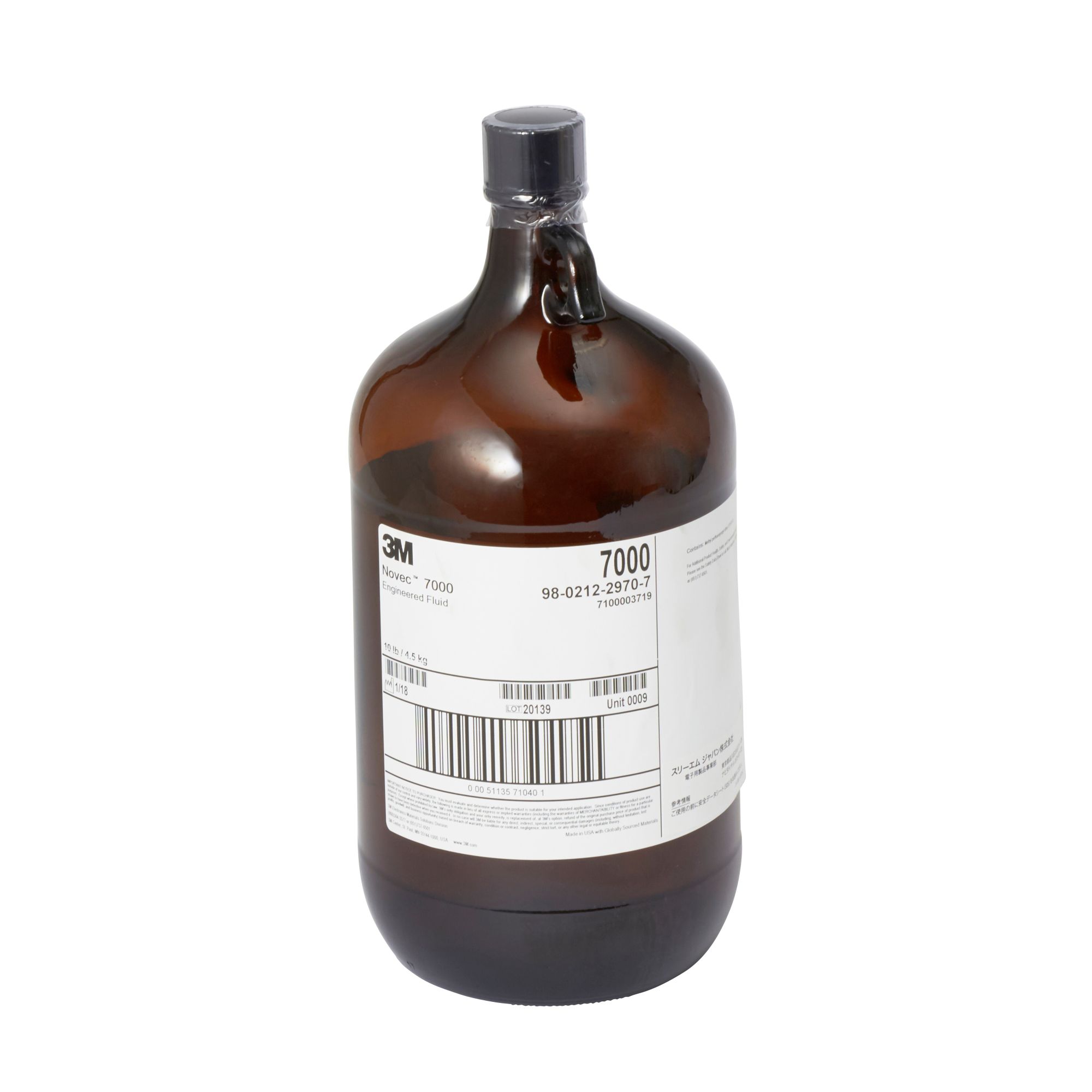 Fluido Especial 3M™ Novec™ 7000, envase de 10 LB (4,5 KG)
