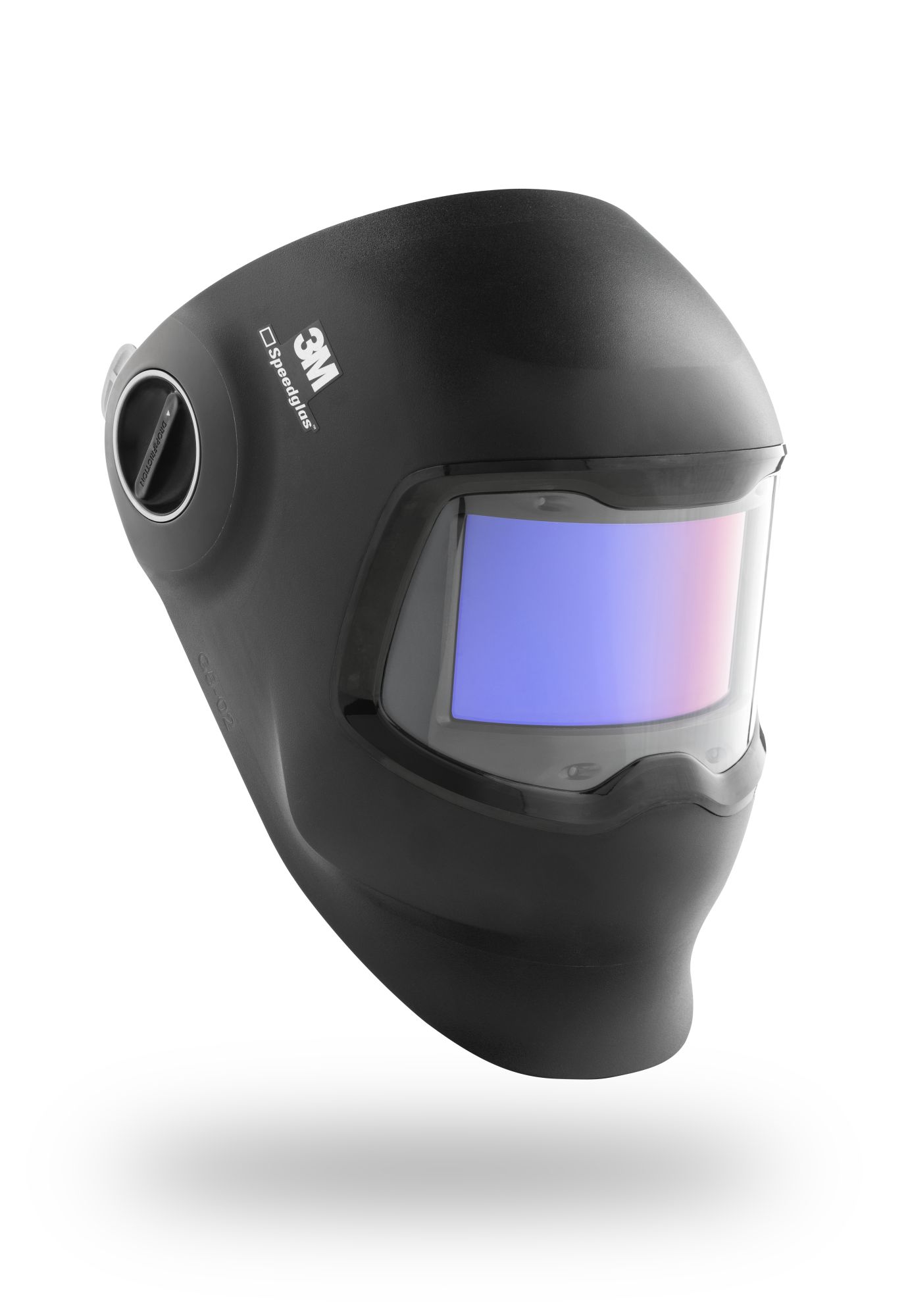 3M™ Speedglas™ Pantalla de soldadura G5-02 con filtro de soldadura curvo, diadema, bayeta de limpieza y bolsa, 621120