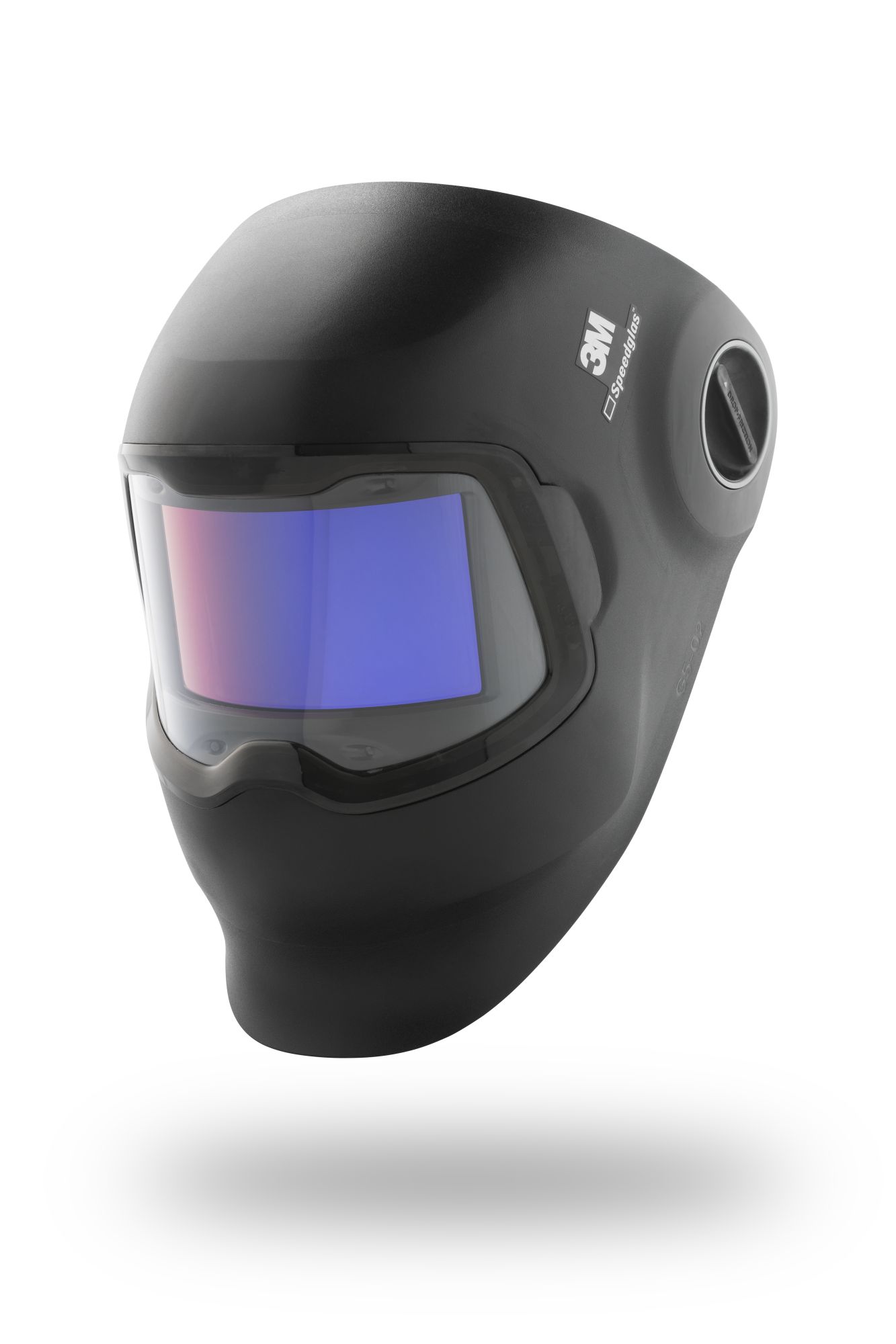 3M™ Speedglas™ Pantalla de soldadura G5-02 con filtro de soldadura curvo, diadema, bayeta de limpieza y bolsa, 621120