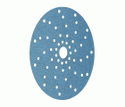3M™ Hookit™ Disco abrasivo 325U, 150 mm, azul, Multiagujeros, P220, 51376