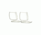 3M™ Secure Click™ Retenedor de filtro para media máscara reutilizable, D701