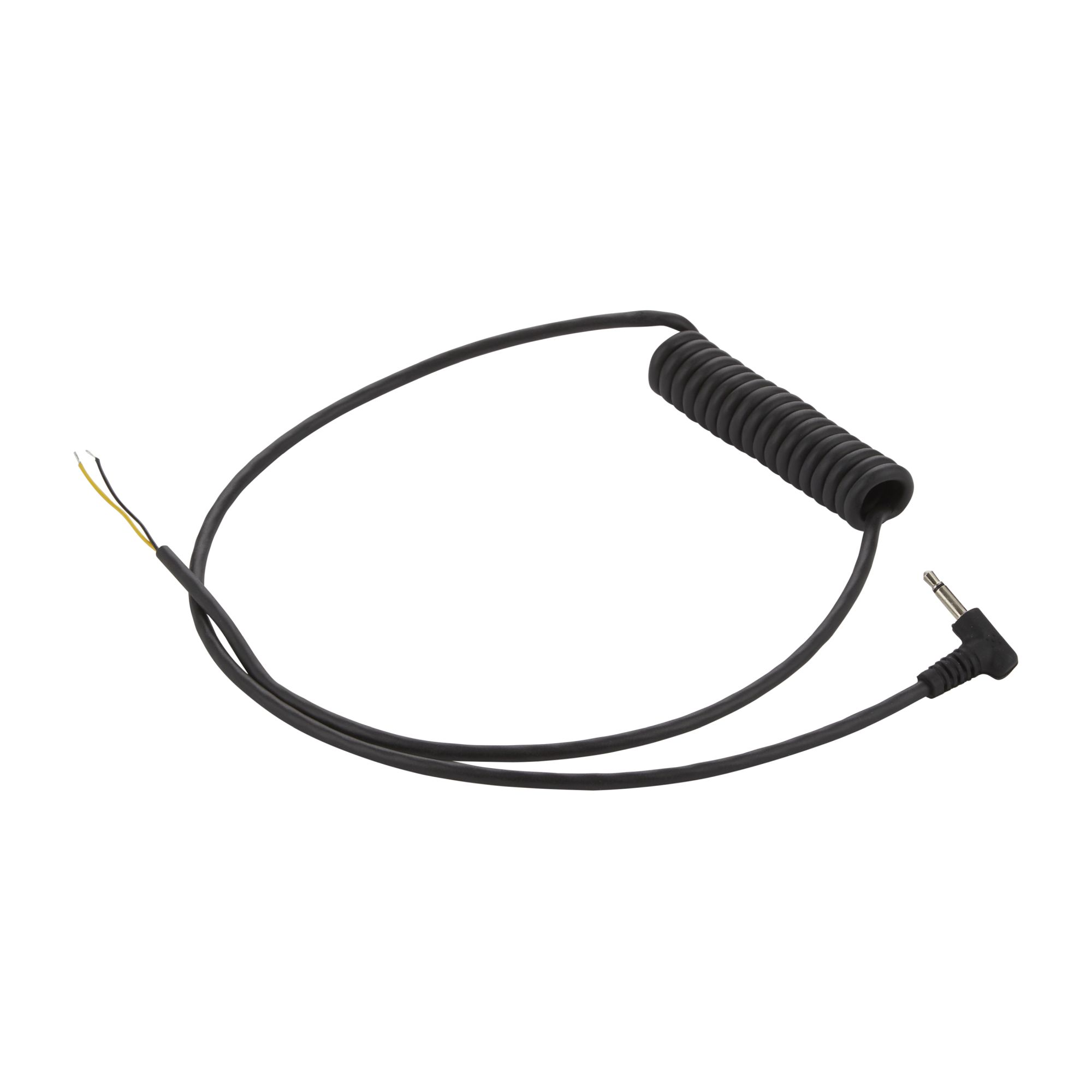 3M™ PELTOR™ Conjunto de cables, conector mono de 3,5 mm, en espiral, HL1AQ