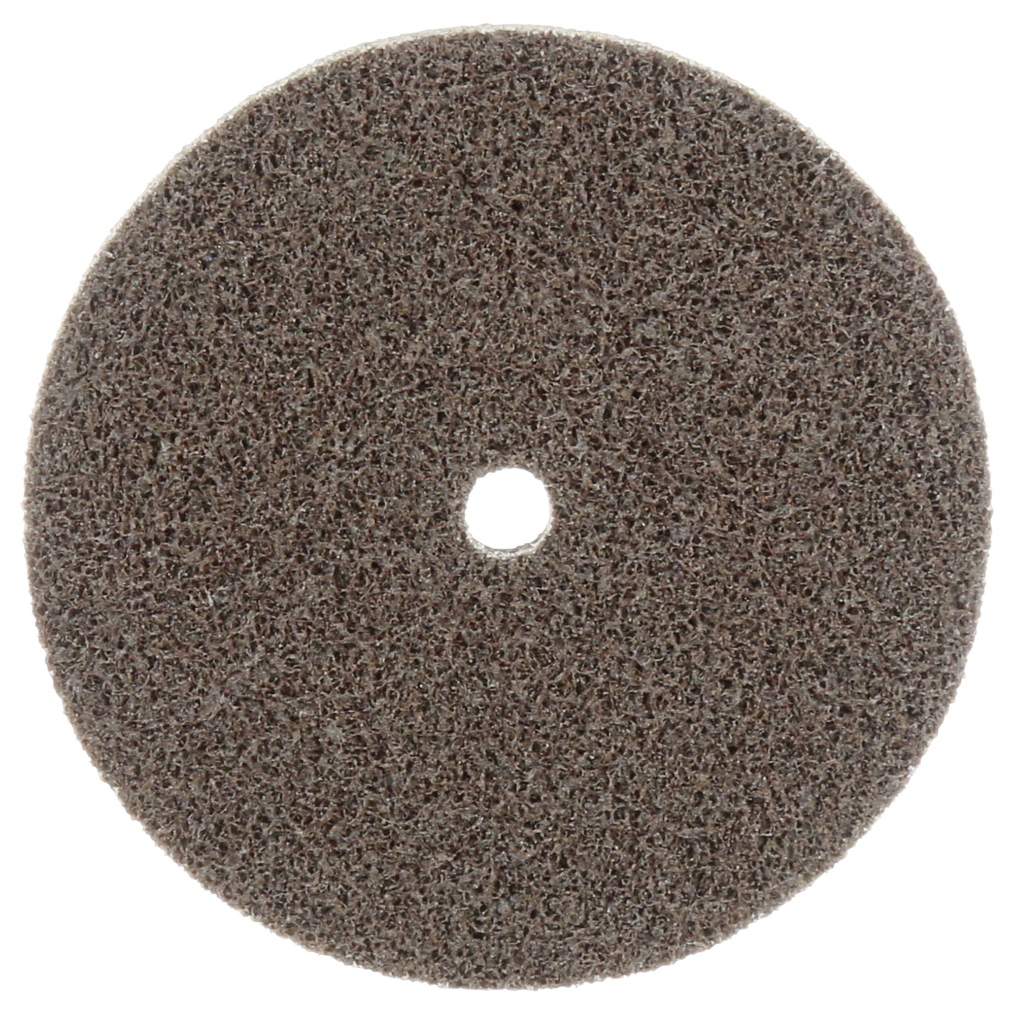 3M™ Scotch-Brite™ Disco Unitized de Cut & Polish CP-UW, 76 mm x 3.175 mm x 6 mm, 7A Medio