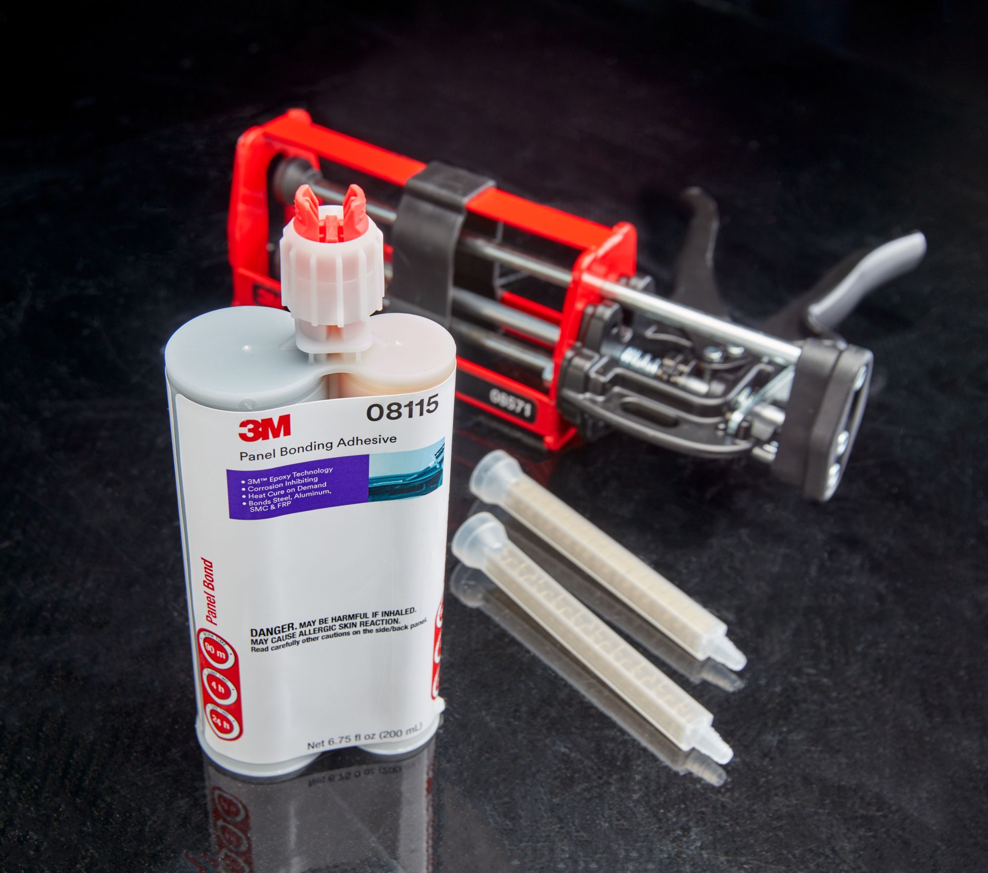 3M™ Pistola manual para cartuchos dos componentes, 2:1 para 08122, 08190