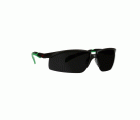 3M™ Solus™ 2000, Gafas de seguridad, montura negro/verde, antirrayaduras+ (K), lente gris IR 5.0, S2050ASP-BLK, 20/caja