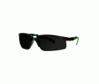 3M™ Solus™ 2000, Gafas de seguridad, montura negro/verde, antirrayaduras+ (K), lente gris IR 5.0, S2050ASP-BLK, 20/caja