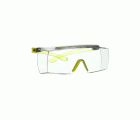 3M™ SecureFit™ 3700 Cubregafas, patillas verde lima, antiempañante Scotchgard™ (K y N), lente incolora, SF3701SGAF-GRN-EU, 20/caja