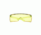 3M™ SecureFit™ 3700 Cubregafas, patillas verde lima, antiempañante Scotchgard™ (K y N), lente ámbar, SF3703SGAF-GRN-EU, 20/caja