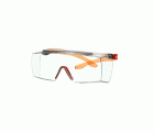 3M™ SecureFit™ 3700 Cubregafas, patillas naranjas, antiempañante Scotchgard™ (K y N), lente incolora, SF3701SGAF-ORG-EU, 20/caja