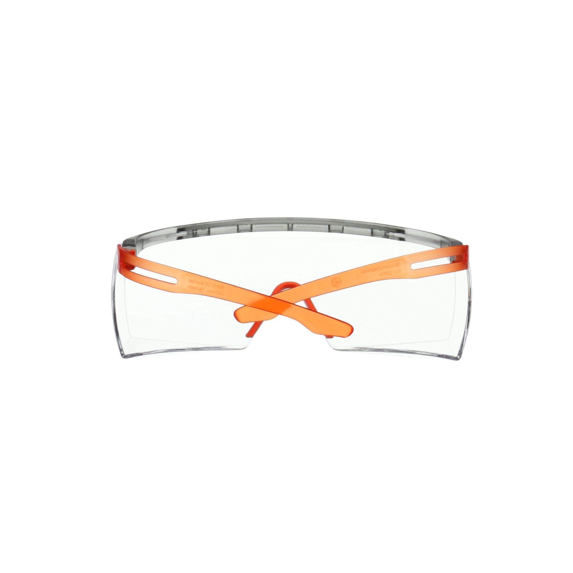 3M™ SecureFit™ 3700 Cubregafas, patillas naranjas, antiempañante Scotchgard™ (K y N), lente incolora, SF3701SGAF-ORG-EU, 20/caja