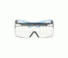 3M™ SecureFit™ 3700 Cubregafas, patillas azules, protección para las cejas, antiempañante Scotchgard™ (K y N), lente incolora, SF3701XSGAF-BLU-EU, 20/caja