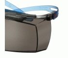 3M™ SecureFit™ 3700 Cubregafas, patillas azules, protección para las cejas, antiempañante Scotchgard™ (K y N), lente gris, SF3702XSGAF-BLU-EU, 20/caja