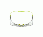 3M™ SecureFit™ 3700 Cubregafas, patillas verde lima, antiempañante Scotchgard™ (K y N), lente incolora, SF3701SGAF-GRN-EU, 20/caja